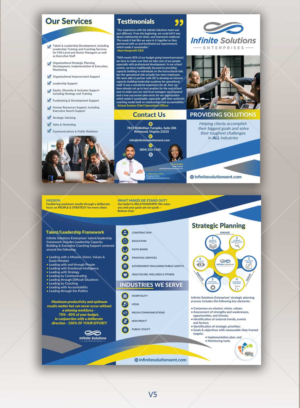 Broschüren-Design von DA. für The DDance Group | Design: #22650504