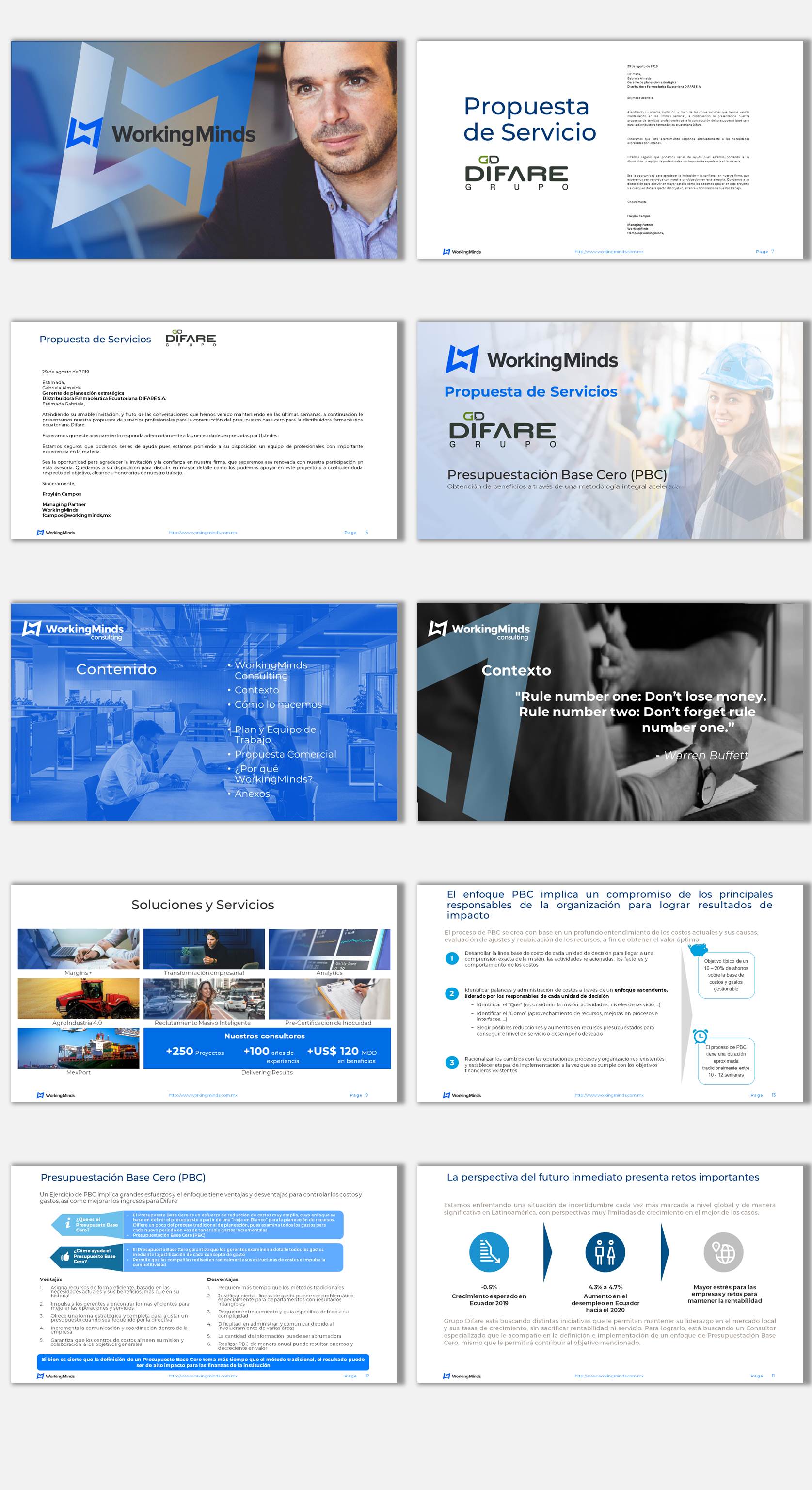 PowerPoint Design by joseborgesbarboza 2 for WorkingMinds Consulting | Design #22665503