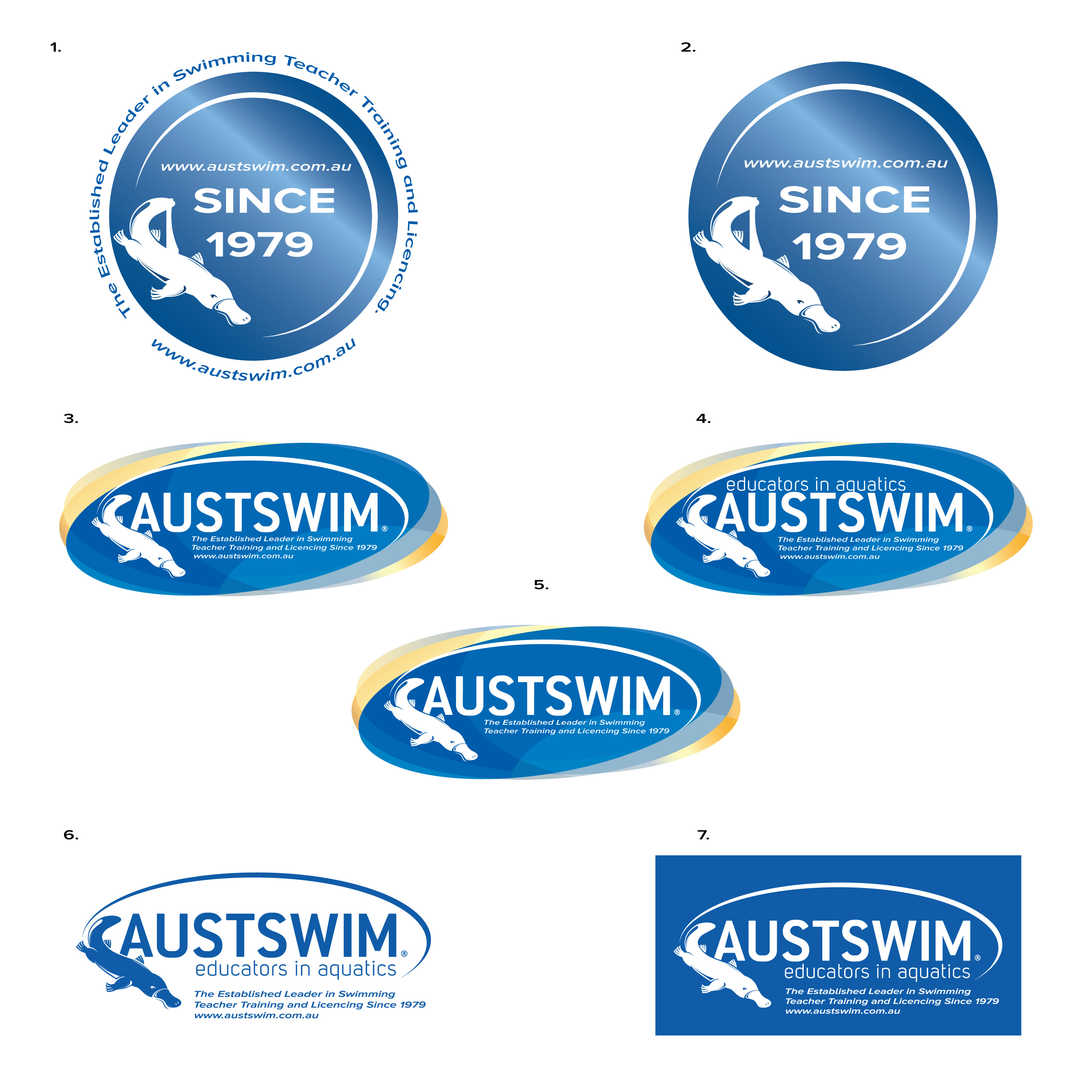 Diseño de Logo por Syed Ajmal Karim para AUSTSWIM | Diseño #22653306