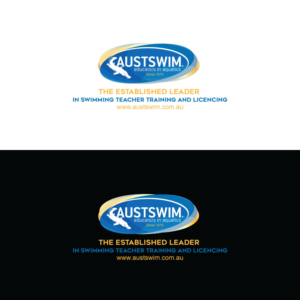 1) The Established Leader in Swimming Teacher Training and Licencing Since 1979 2) www.austswim.com.au | Logo Design by Rii