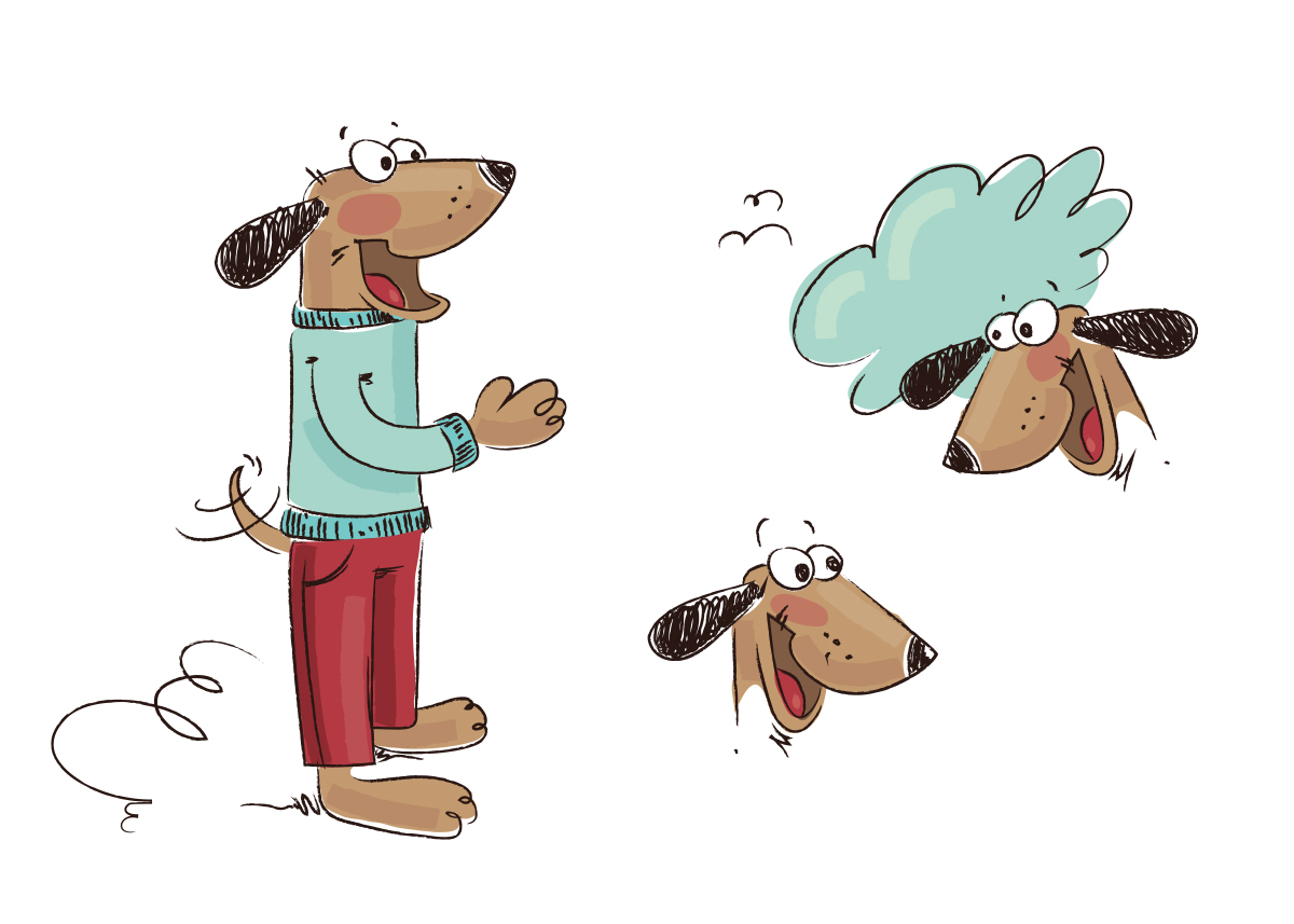 Character Design by Sonya for Magic Dog | Design #22731319