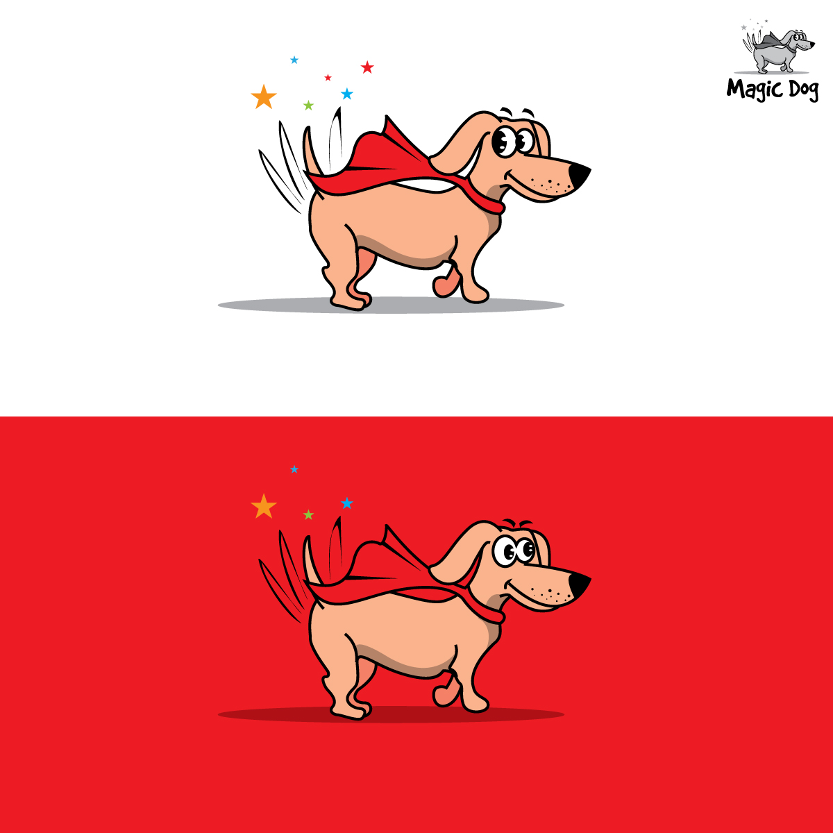 Character Design by Graphic Bricks for Magic Dog | Design #22660938