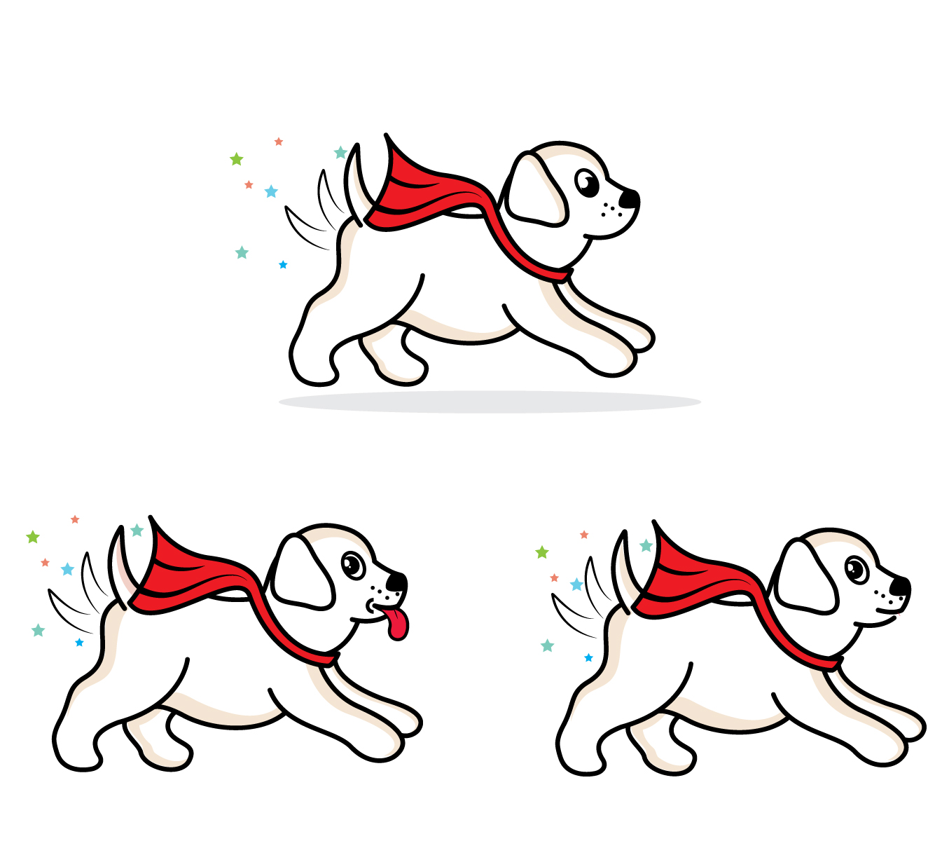 Character Design by Graphic Bricks for Magic Dog | Design #22679889