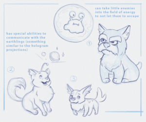 Character Design by CharleyLiv for Magic Dog | Design: #22733987