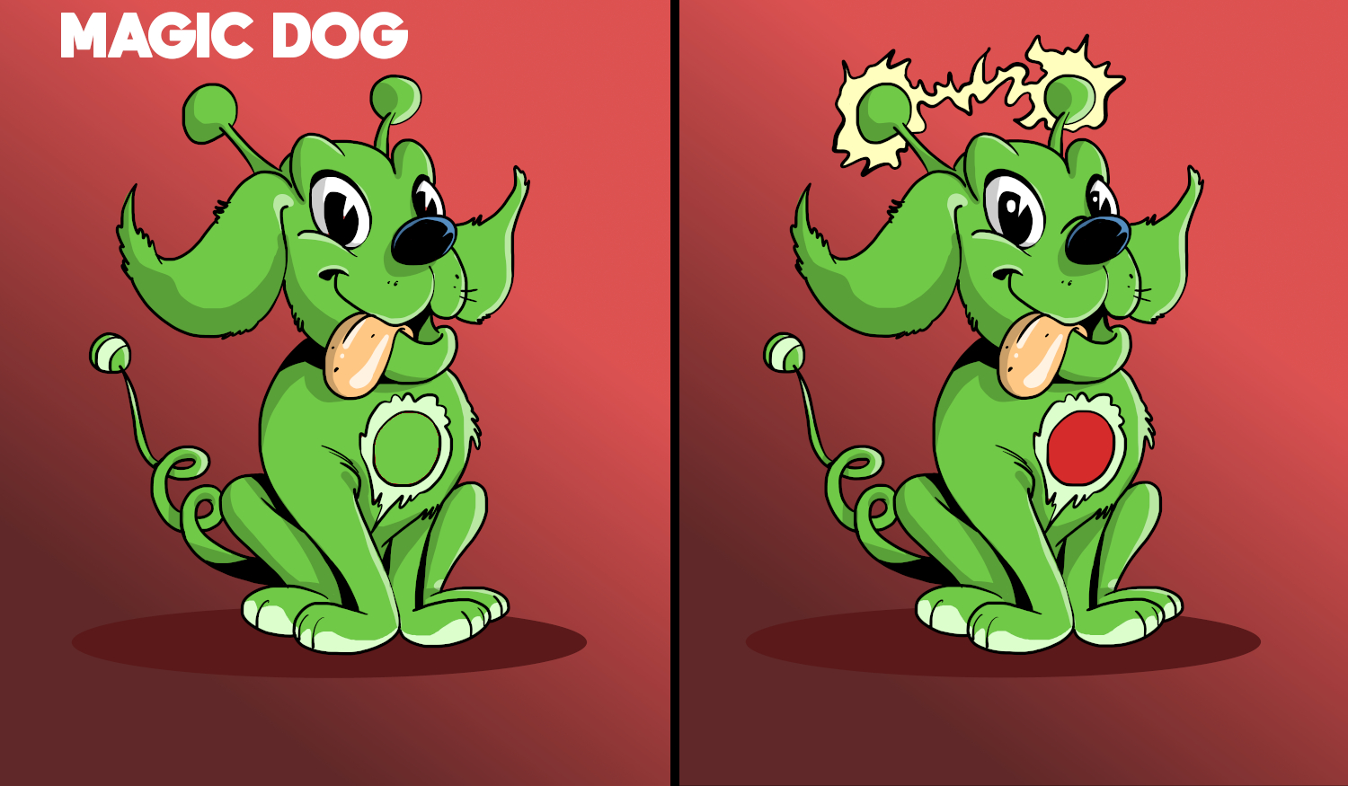 Character Design by Tomi Ax for Magic Dog | Design #22683452