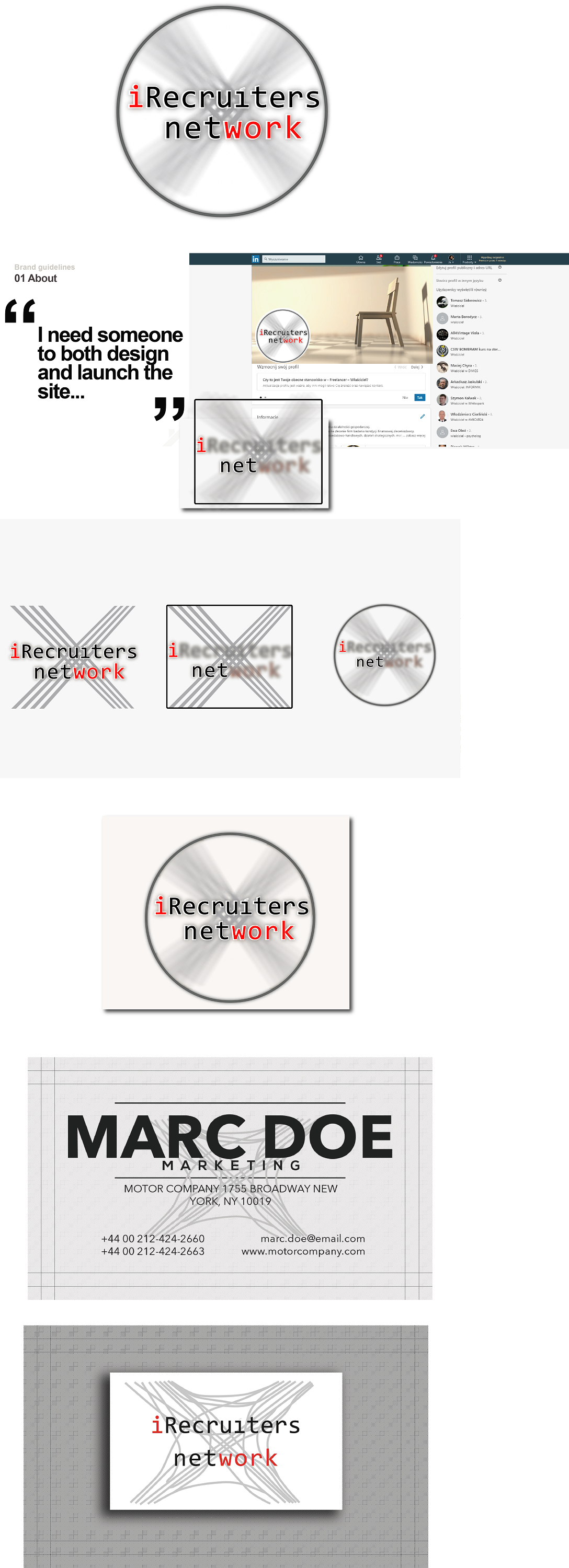 Wordpress Design by Grebowiec Peter for iRecruiters Network | Design #22655187