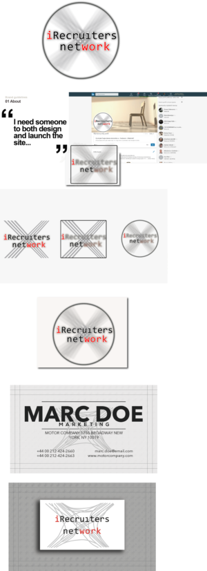 Wordpress Design by Grebowiec Peter for iRecruiters Network | Design: #22655187