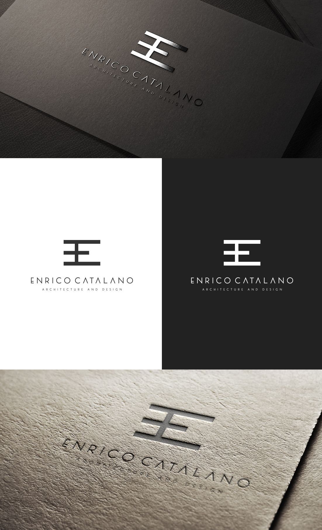 Logo Design by GLDesigns for enrico catalano architecture and design pty ltd | Design #22640095
