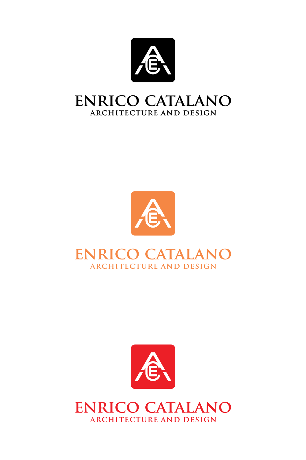 Design de Logo par fatiyadesign pour enrico catalano architecture and design pty ltd | Design #22649851