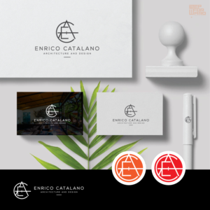 enrico catalano architecture and design | Logo-Design von step forward 2
