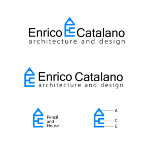 Logo Design by Alphabit_Designs for enrico catalano architecture and design pty ltd | Design #22686386