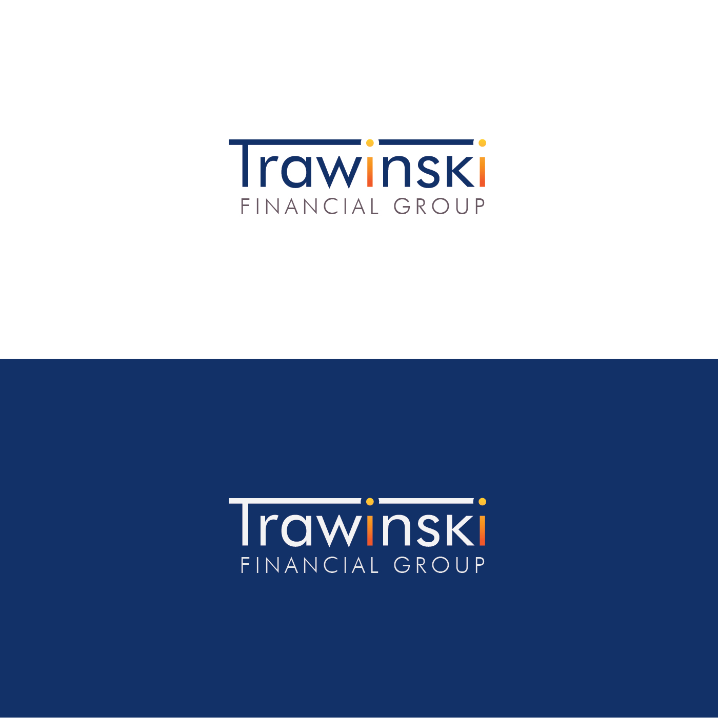 Logo Design by Muhammad Imran 3 for Trawinski Financial Group | Design #22646423
