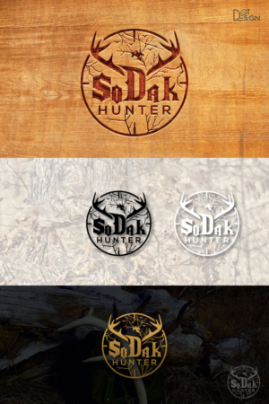 SoDak Hunter | Diseño de Logo por Dot Design 3