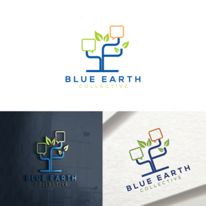 Blue Earth Collective OR BEC (Blue Earth Collective) | Logo Design by FourtuneDesign