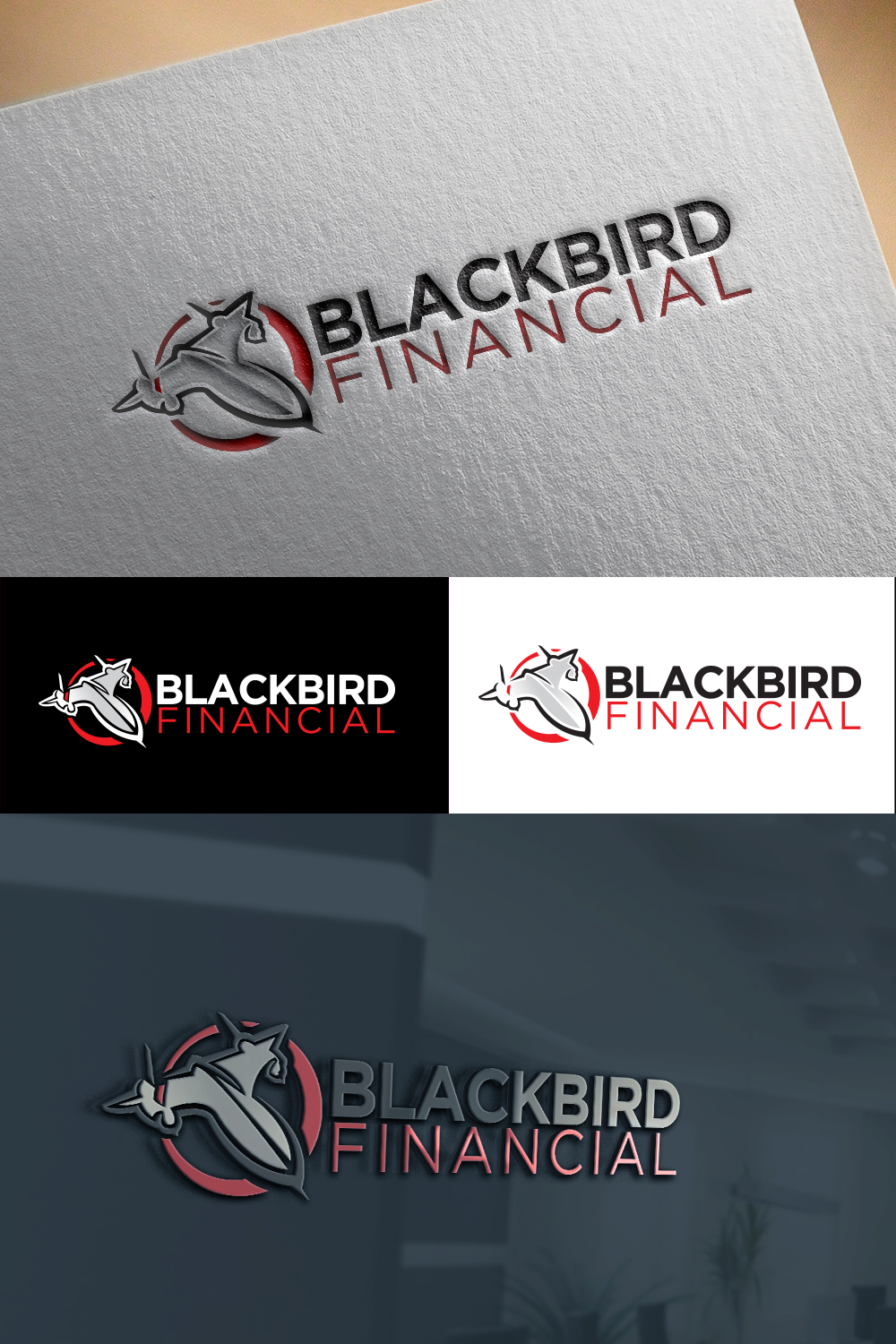 Logo Design by shariqueyaseen2 for BlackBird Financial LP  | Design: #22692243