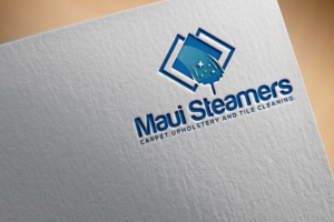 Maui Steamers. Carpet,Upholstery and tile cleaning. | Logo Design by Ochieng