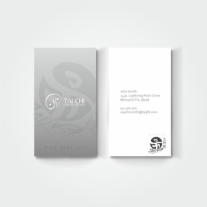Tai Chi for Veterans Business Cards | Business Card Design by Artissan