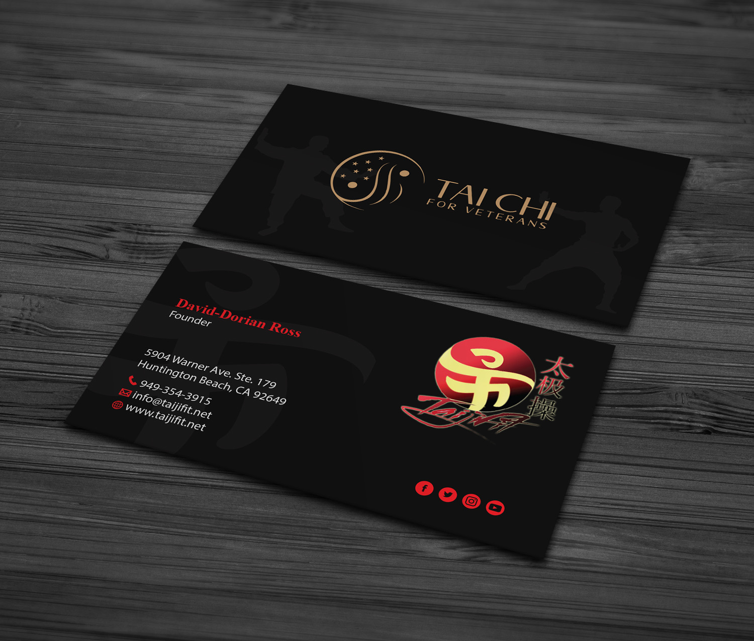 Business Card Design by MDesign for David-Dorian Ross | Design #22648989