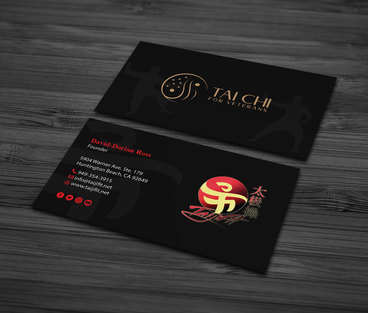 Business Card Design by MDesign for David-Dorian Ross | Design #22649004