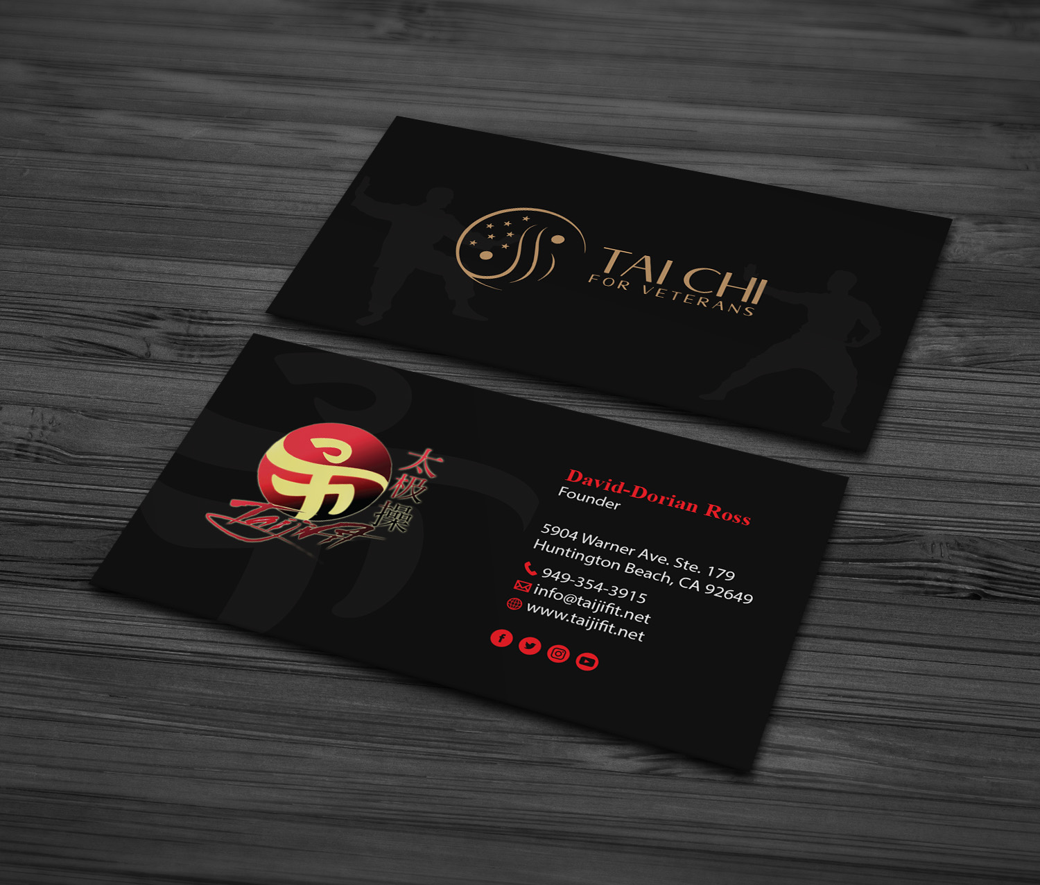 Business Card Design by MDesign for David-Dorian Ross | Design #22649005