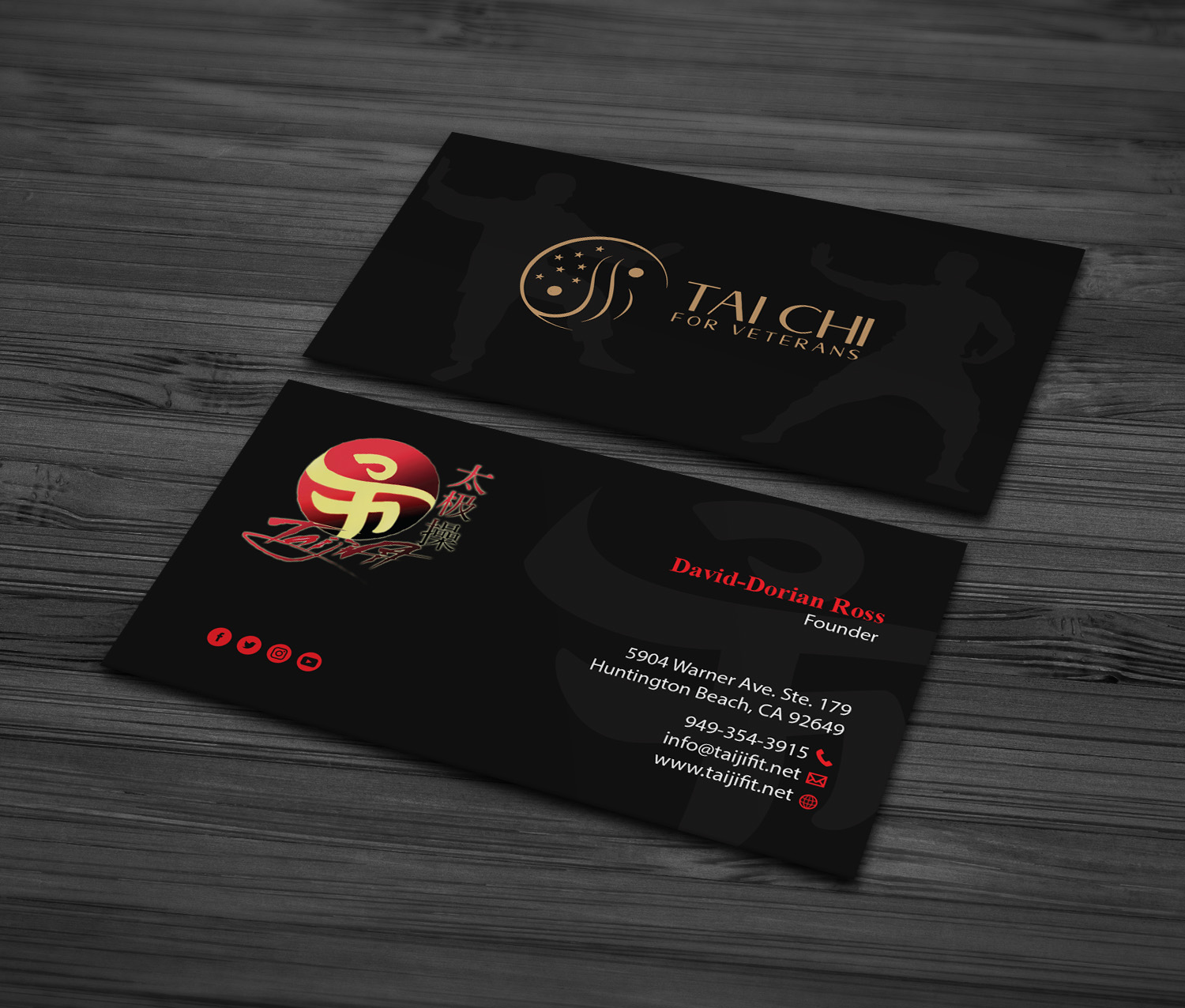 Business Card Design by MDesign for David-Dorian Ross | Design #22649016