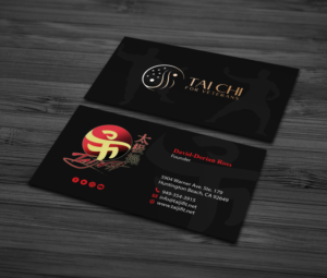 Tai Chi for Veterans Business Cards | Business Card Design by MDesign