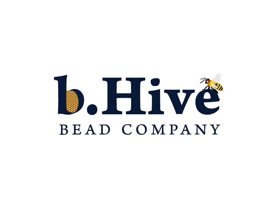 Logo Design by dhamkith for b.Hive Bead Company | Design #22756860
