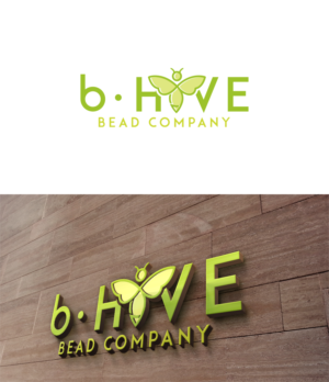 Logo Design by trufya for b.Hive Bead Company | Design: #22775675