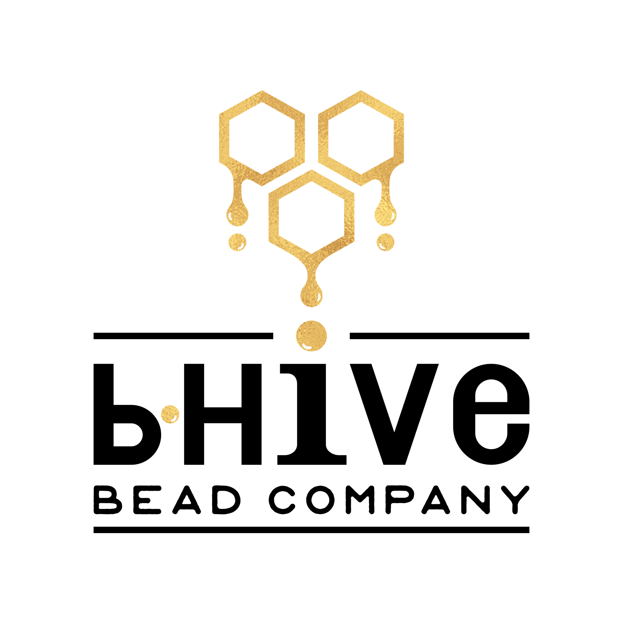 Logo Design by Ana Ramirez for b.Hive Bead Company | Design #22821724