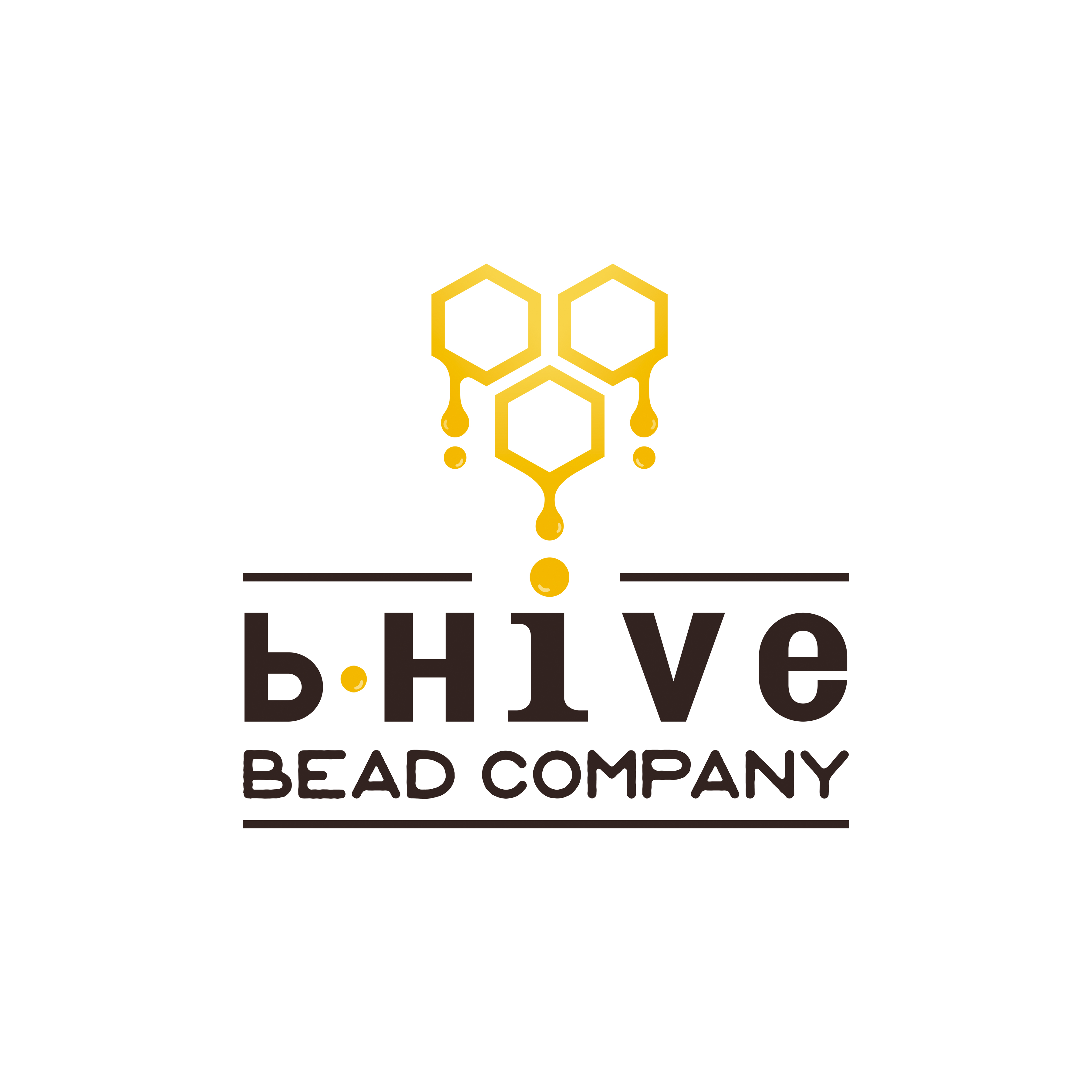 Logo Design by Ana White for b.Hive Bead Company | Design #22954554