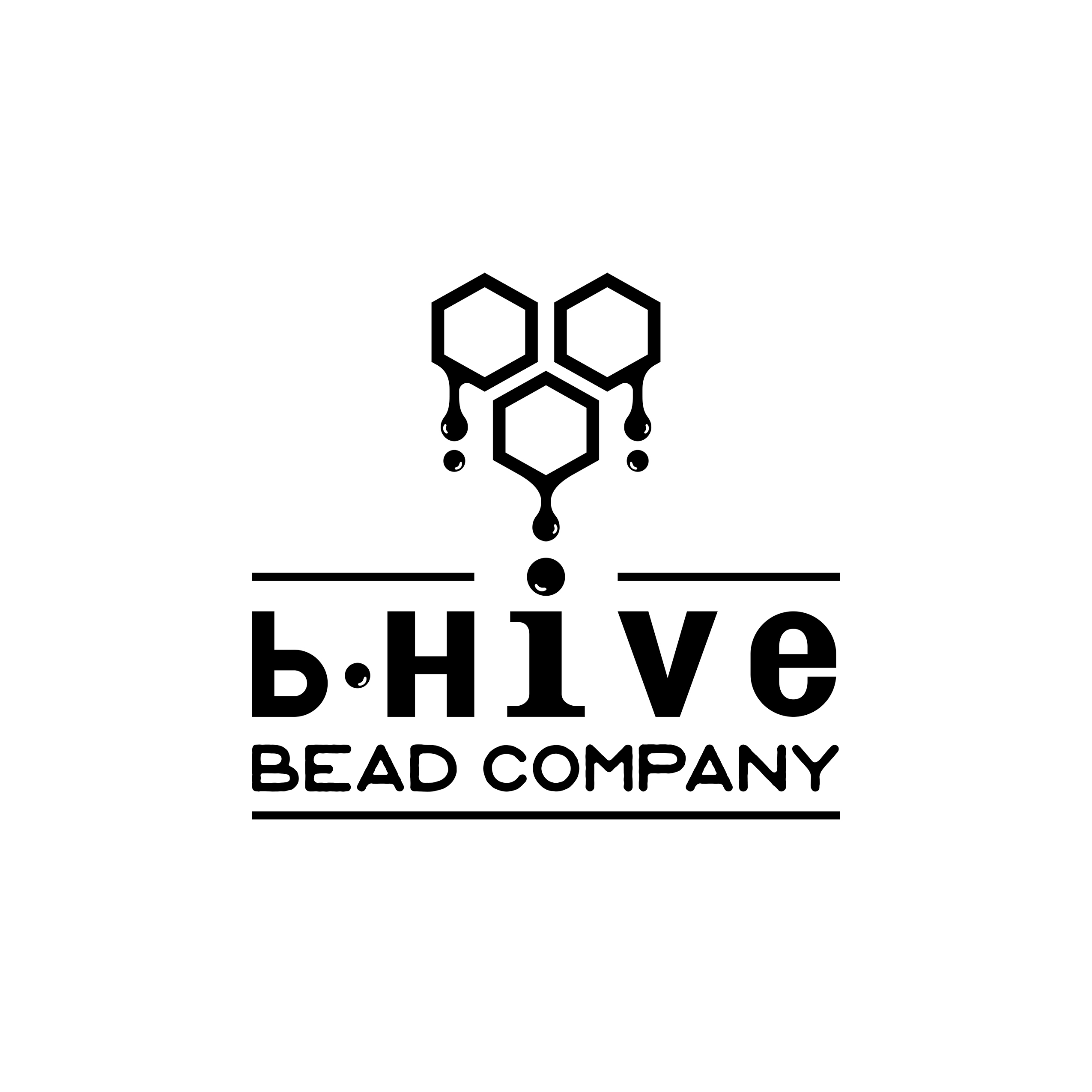 Logo Design by Ana White for b.Hive Bead Company | Design #22954720