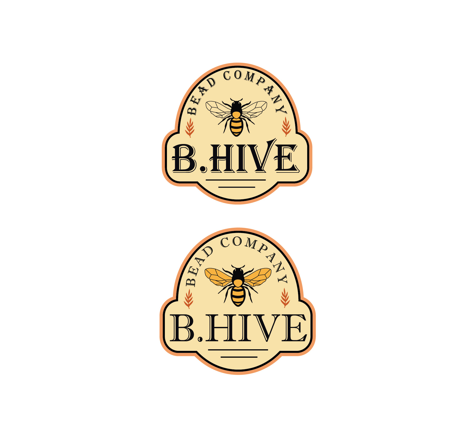 Logo Design by angelonyamu for b.Hive Bead Company | Design #22757718