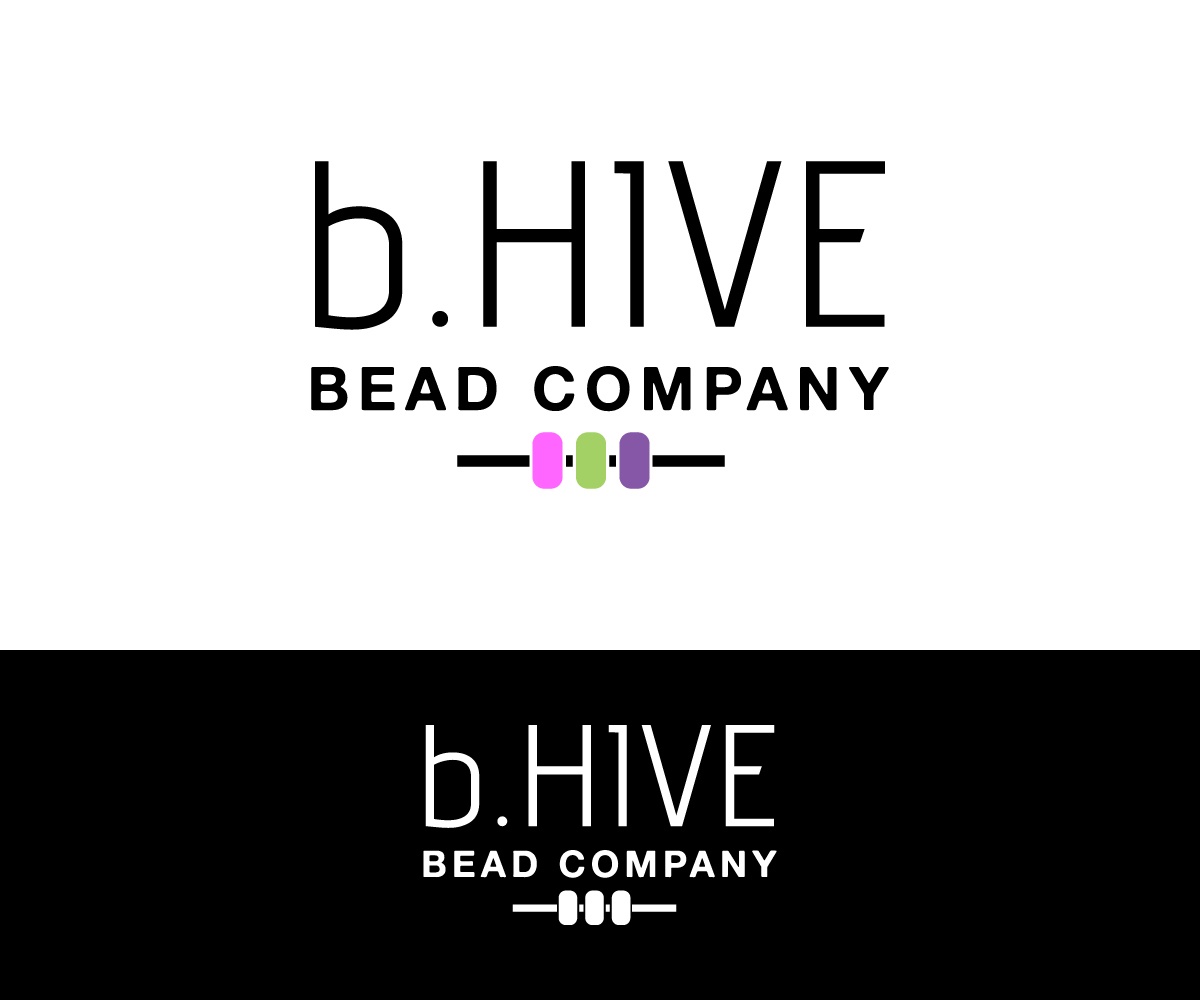 Diseño de Logo por MediaExchange para b.Hive Bead Company | Diseño #22777900