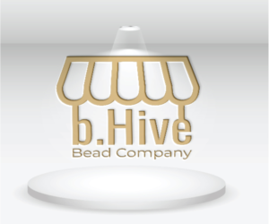 Logo Design by Creative Afnur for b.Hive Bead Company | Design: #22656147