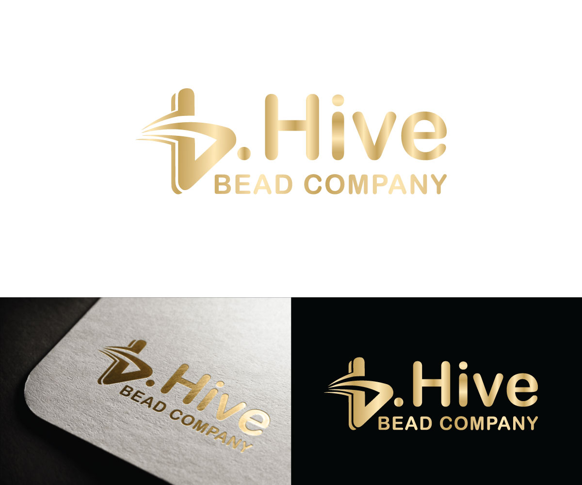 Logo Design by Creative Afnur for b.Hive Bead Company | Design #22656148