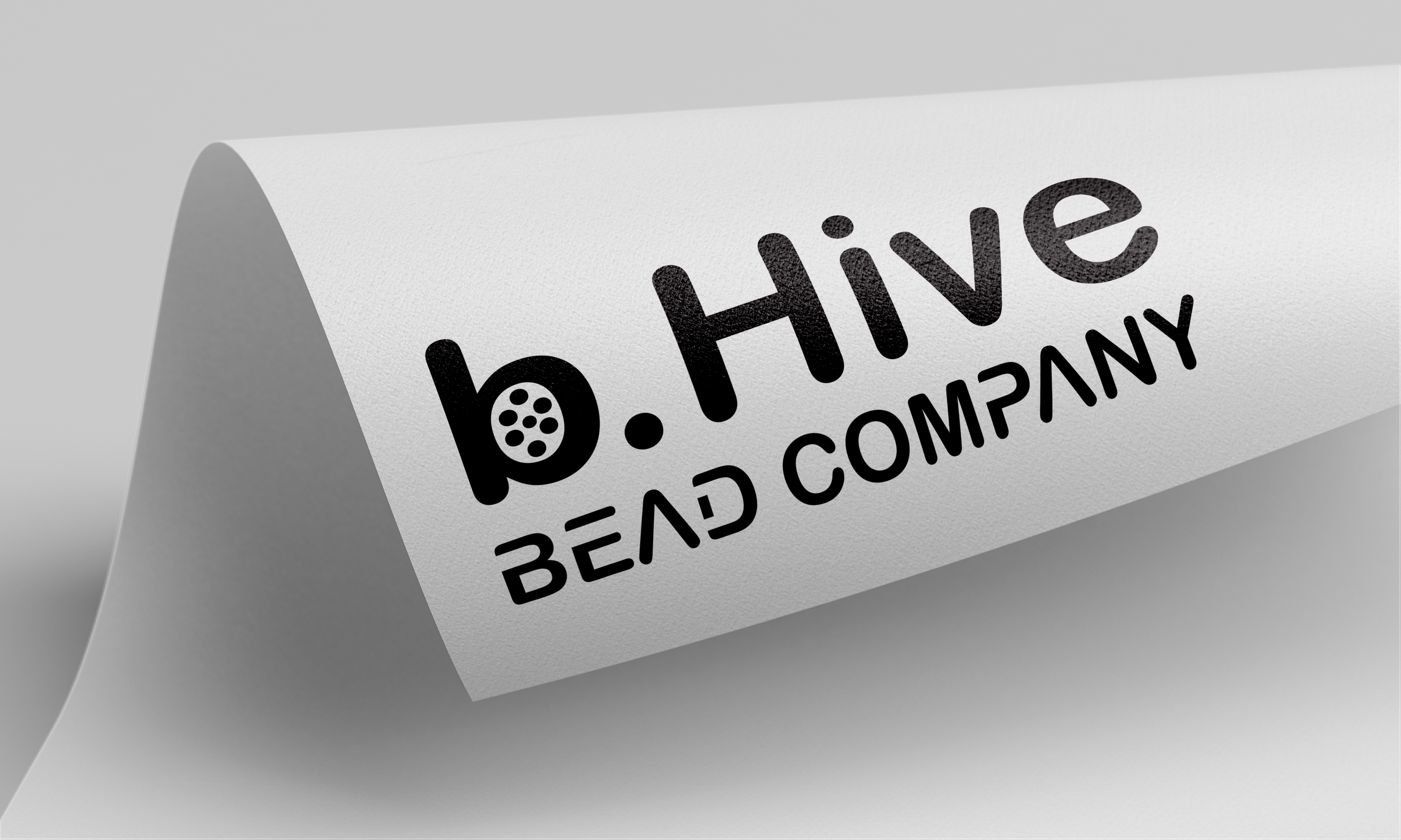 Logo Design by Creative Afnur for b.Hive Bead Company | Design #22656150