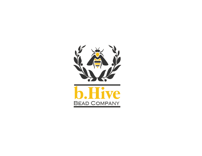 Diseño de Logo por amel02 para b.Hive Bead Company | Diseño #22776406