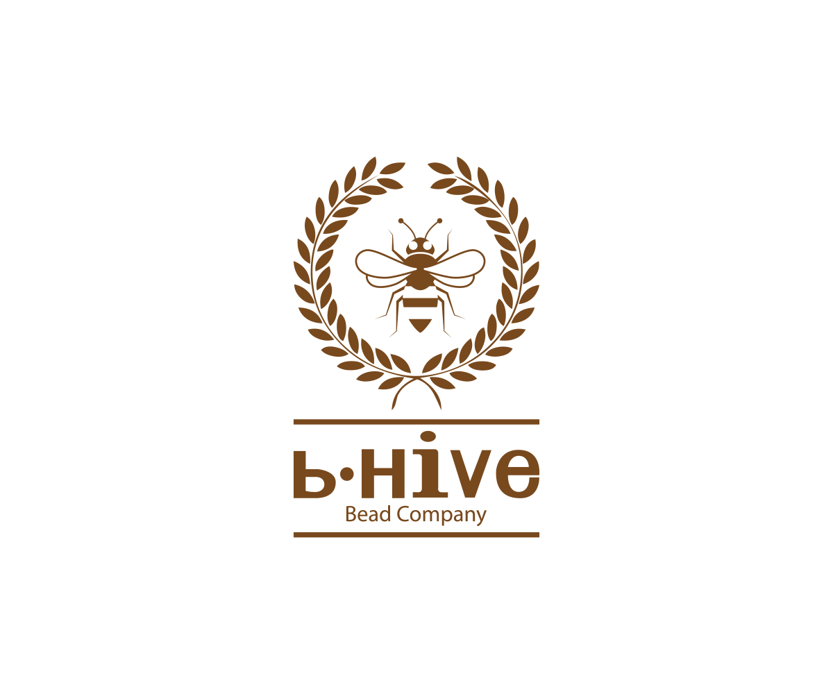 Logo Design by DreamzINSIDE for b.Hive Bead Company | Design #22655969