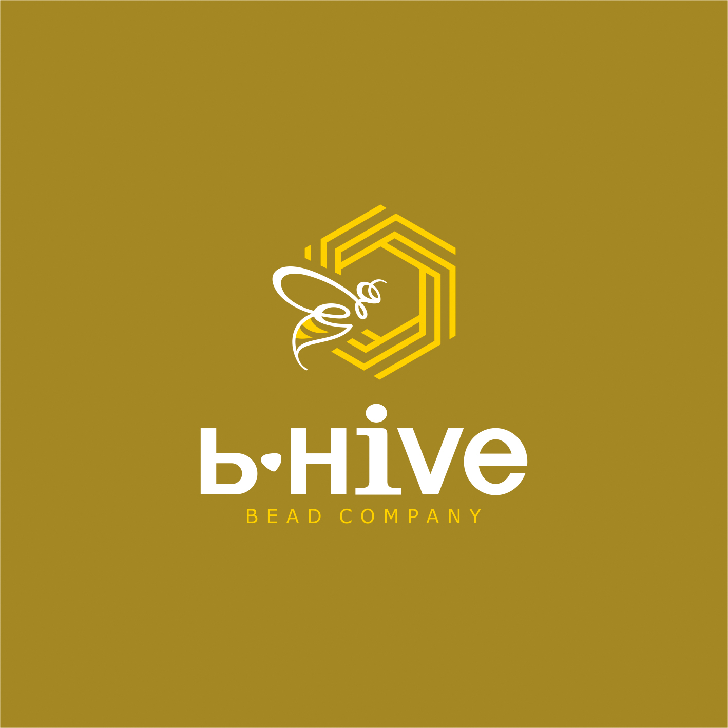 Logo Design by Jagoan for b.Hive Bead Company | Design #22747324