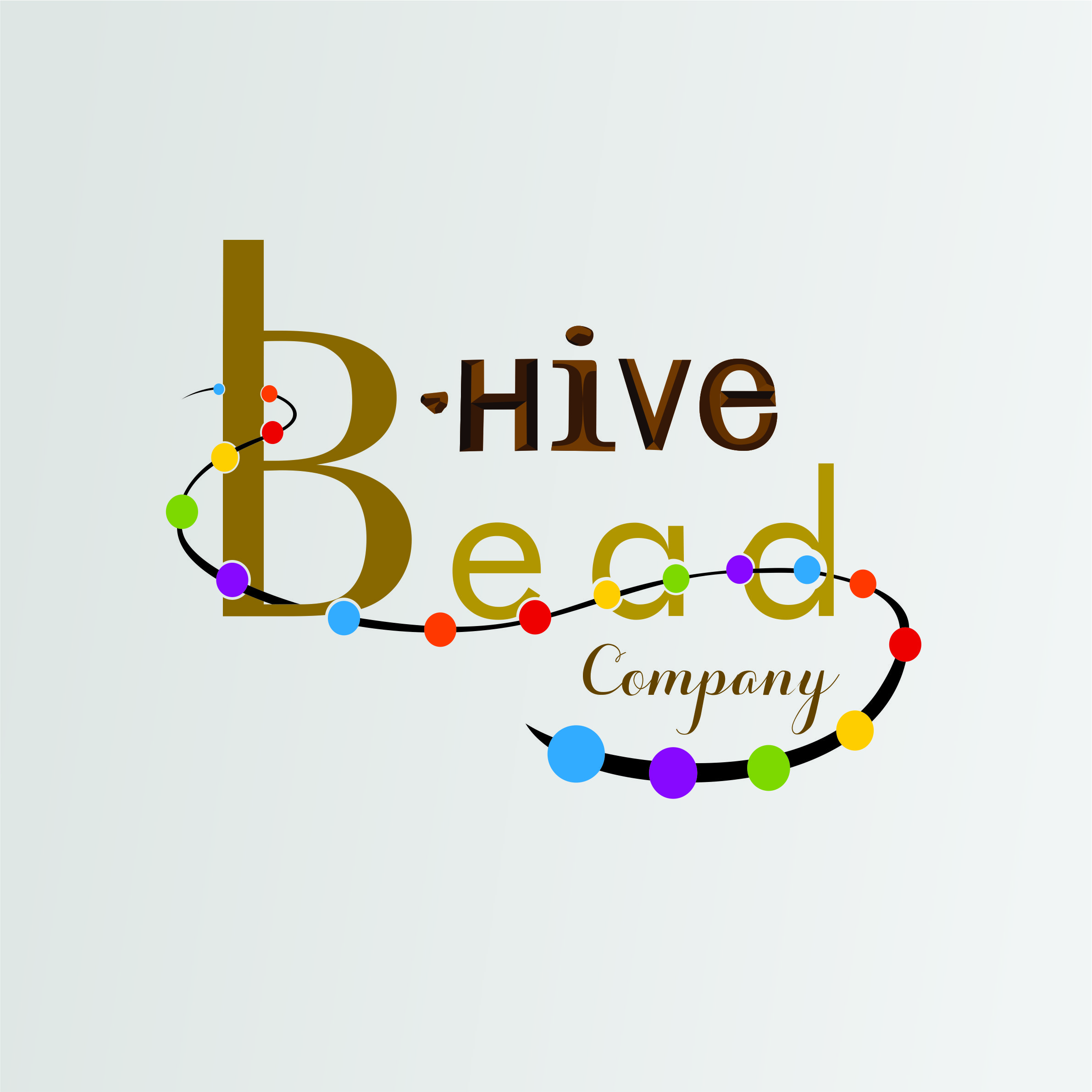 Logo Design by dorna 2 for b.Hive Bead Company | Design #22775419
