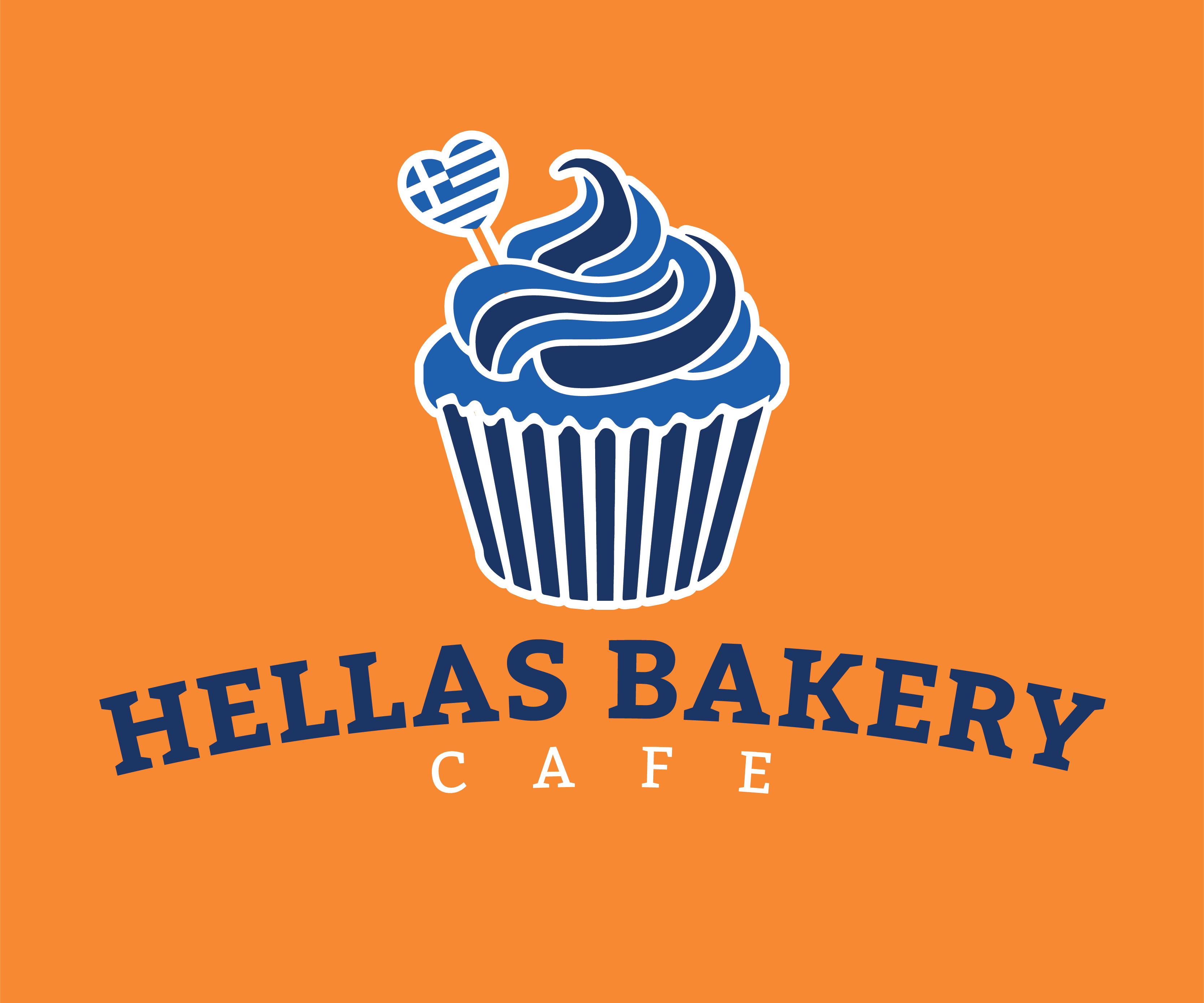 Logo Design by JohnLok for Hellas bakery & Street food LLC | Design #22649425