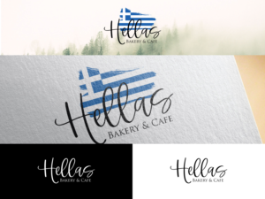 Logo Design by Fajr. for Hellas bakery & Street food LLC | Design: #22684664