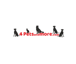 I want the graphic to convey the name but as an image 4Pets& More. as in "we have things FOR pets and more"  | Diseño de Logo por GeorgeLogoDesign