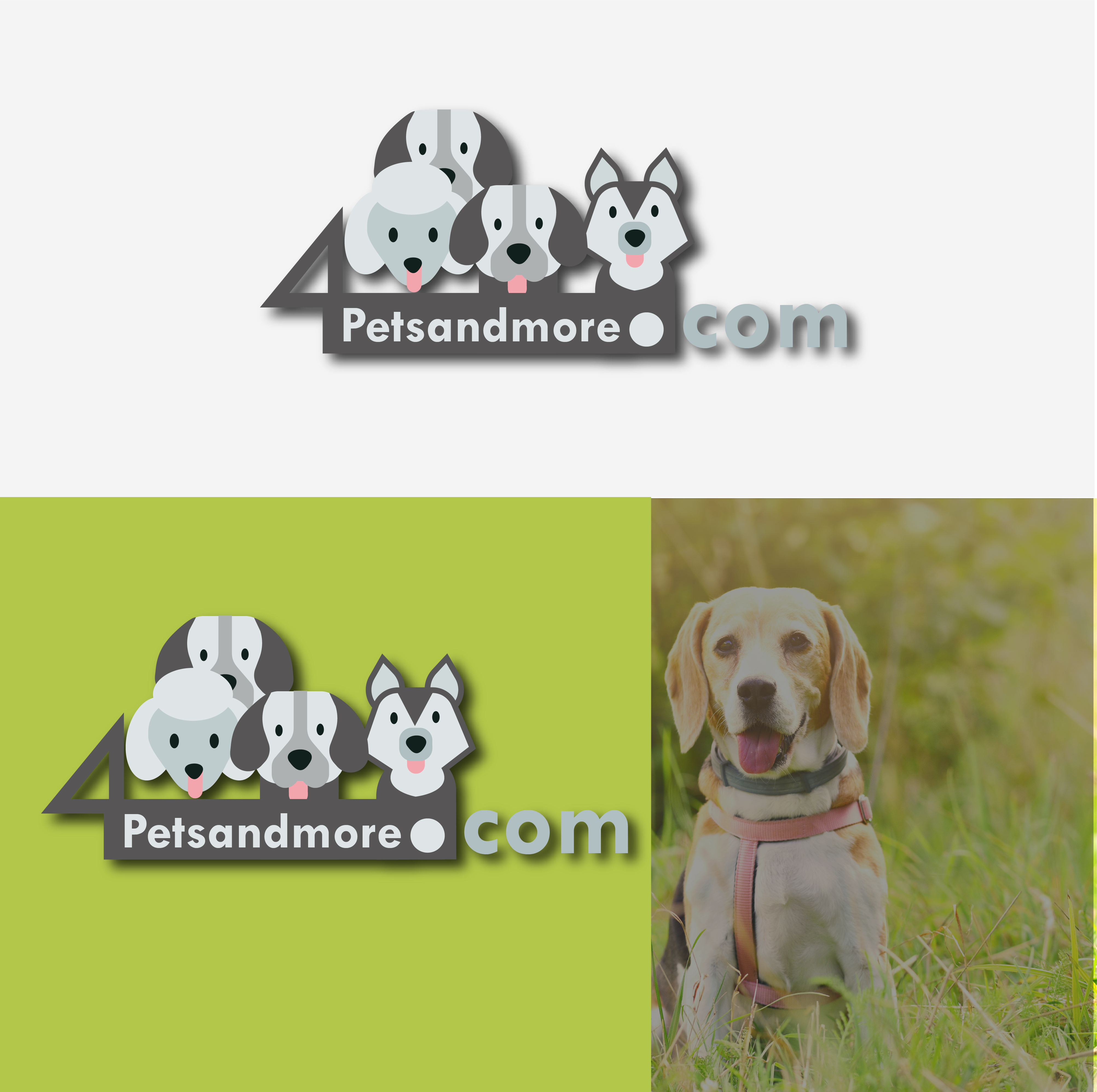 Logo-Design von Abdelhak Kasmi für 4 Pets and More Inc | Design #22675689
