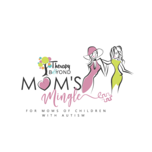 Therapy & Beyond Mom's Mingle, for moms of children with autism | Logo Design by designstarla