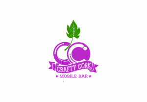 CC (for Crafty Cork)   Crafty Cork Mobile Bar | Logo Design by Malik 11