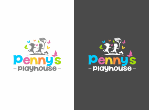 Penny's Playhouse | Logo-Design von nikkiblue