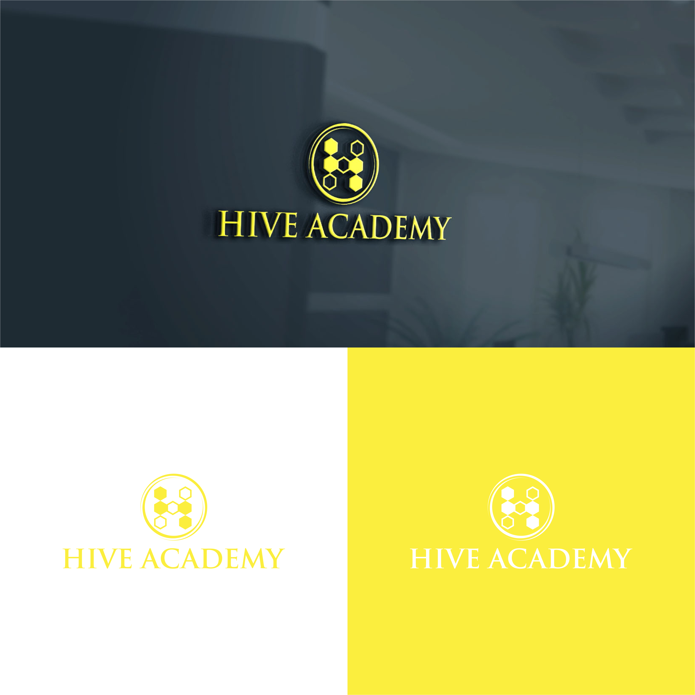 Logo Design by tejo for HIVE Academy  | Design #22649803
