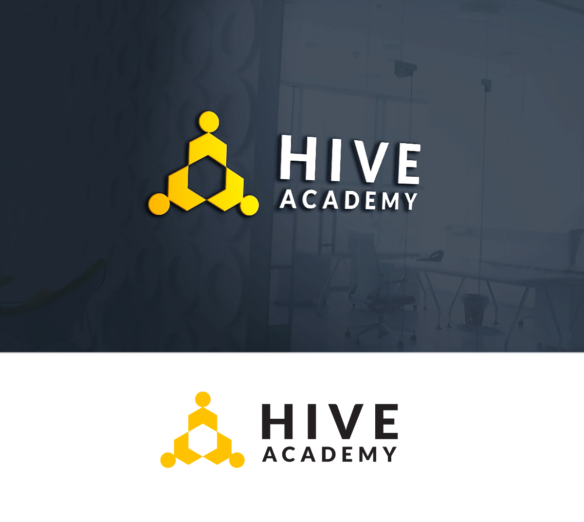 Logo Design by CreativeBaba for HIVE Academy  | Design #22652716