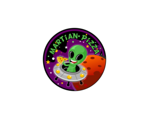 Diseño de Logo por alpino para Martian Pizza | Diseño: #22684717